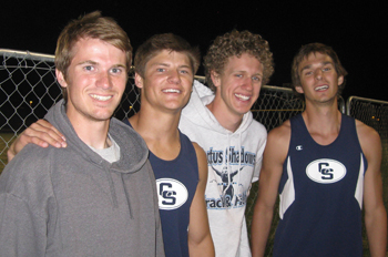 cshs boys track relay team