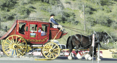 fiesta days parade winner, the wells faargo stagecoach