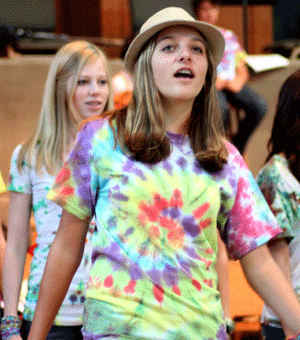 carly lenniger in godspell