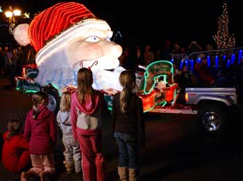 carefree christmas electric light parade