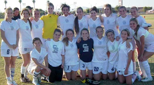cshs girls soccer team