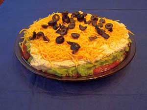 seven layer dip