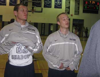cshs basketball, max gersh and casey perrin