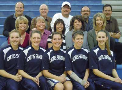 basketball seniors and parents