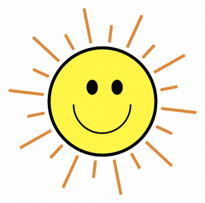 smiling sun