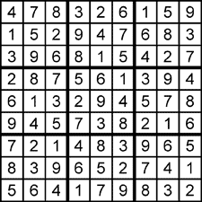 sudoku solution