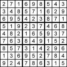 sudoku solution