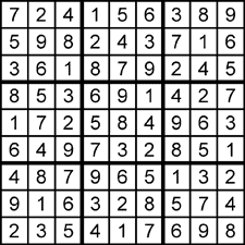 sudoku solution