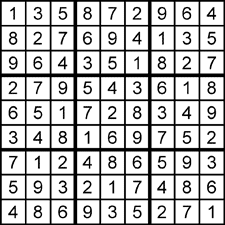 sudoku solution