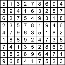 sudoku solution