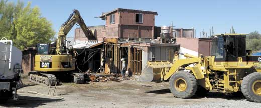 building demolition