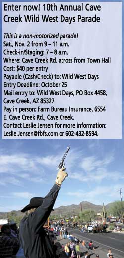 wild west days parade info