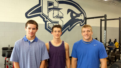 Nick Bobelick, Antonio Marchica, Nathan Brockman 