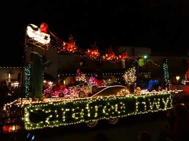 carefree chistmas float