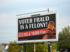 voter fraud